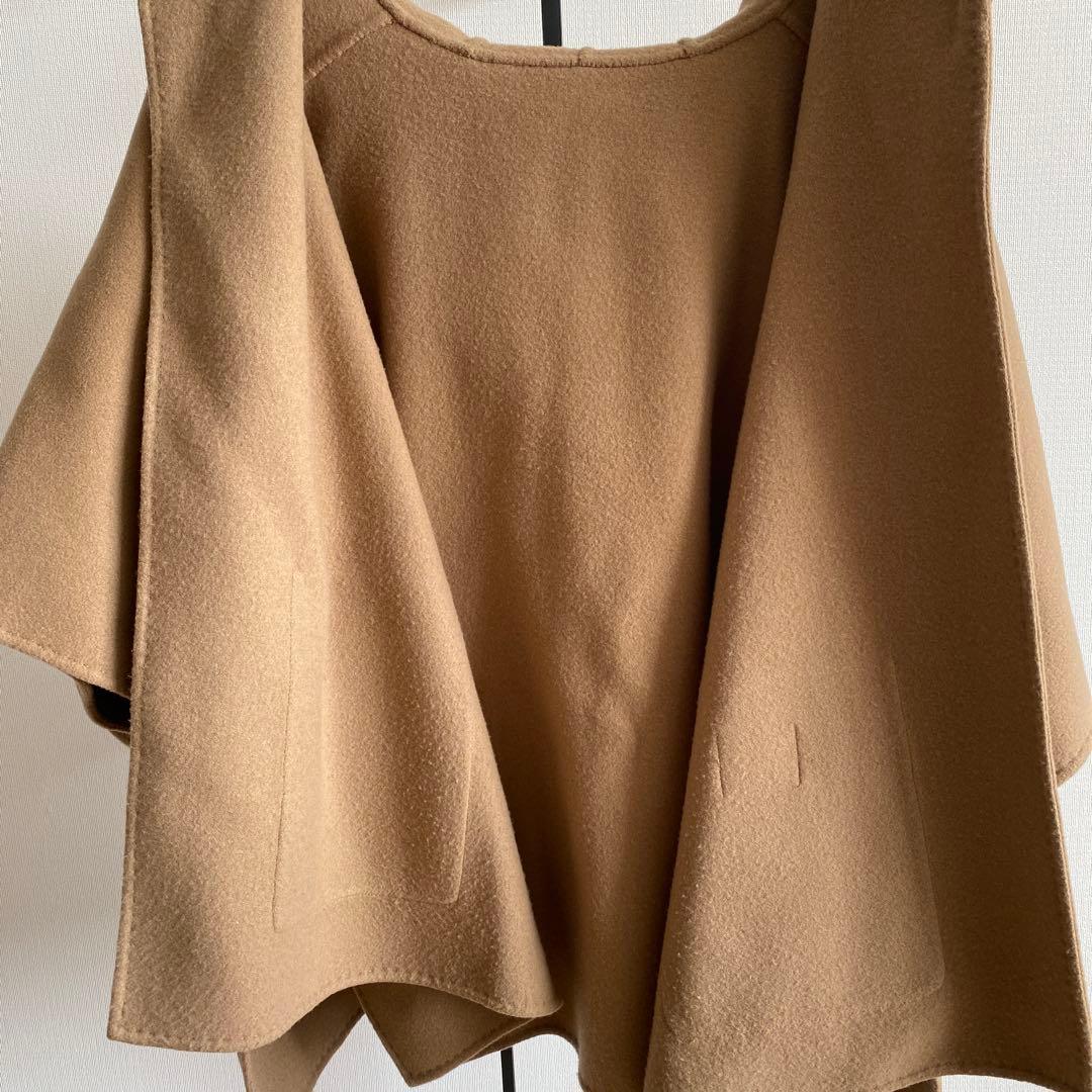 OHGA リバーポンチョ 2024AW キャメル