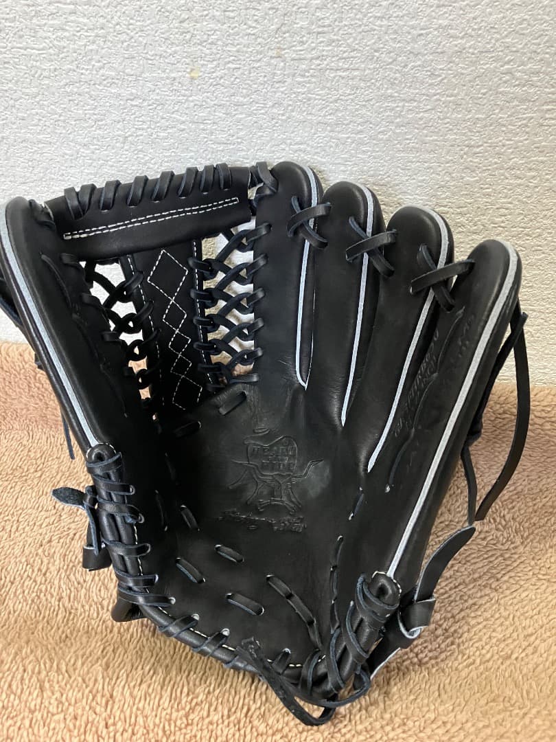 お値下げ中⭐︎新品⭐︎Rawlings 硬式グローブ　外野手　ブラック