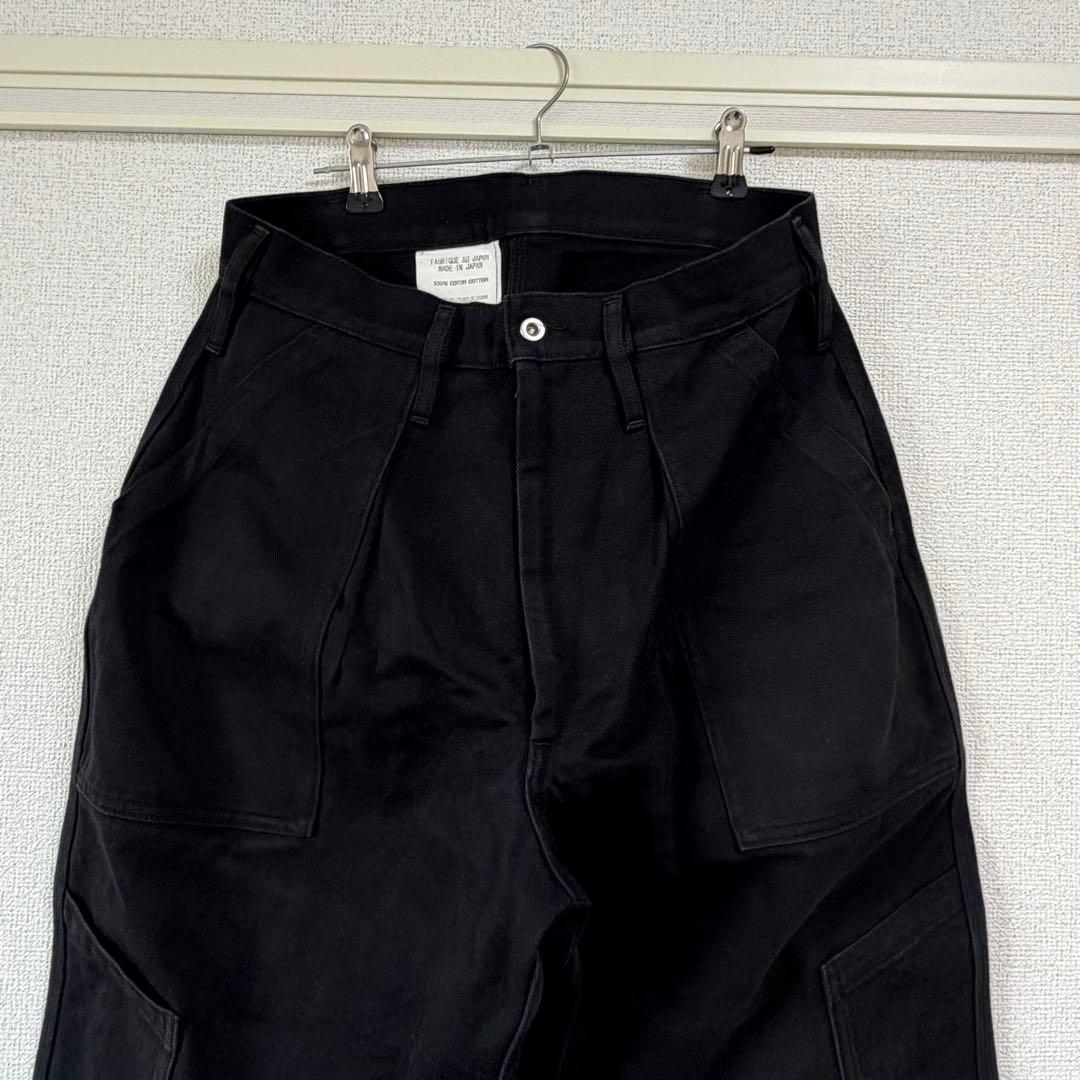 TUKI ツキ 原田 combat pants ブラック サイズ1