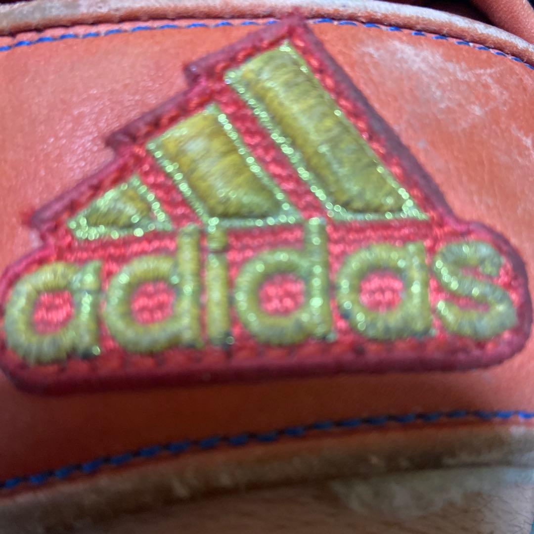 adidas 硬式グローブ 赤左用ファーストミット