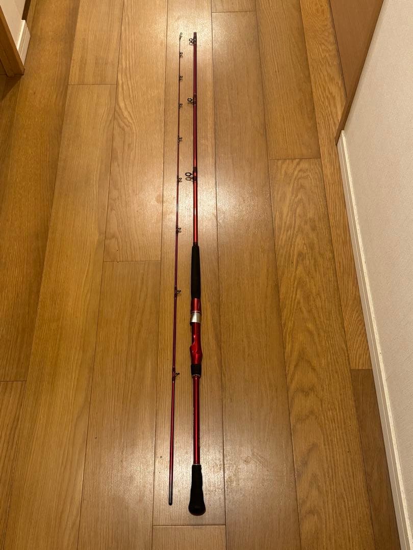 SEAFLEX 66A ルアーロッド 30-270cm レッド