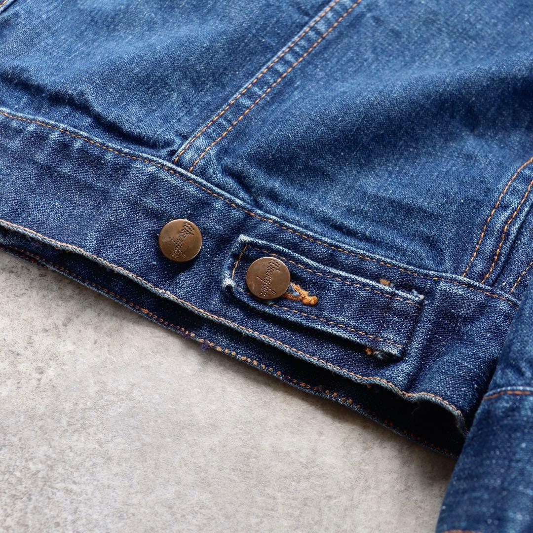 70s 124mj USA製 Wrangler ラングラー デニムジャケット