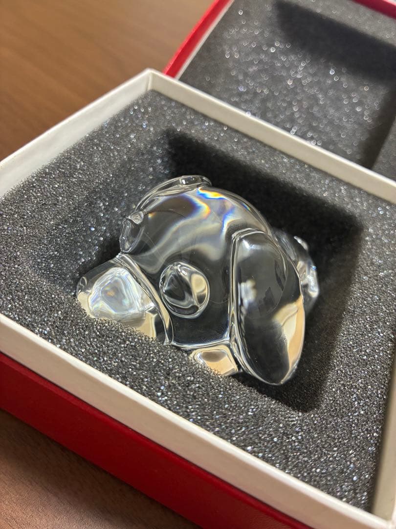 美品♡ バカラ　Baccarat お茶犬