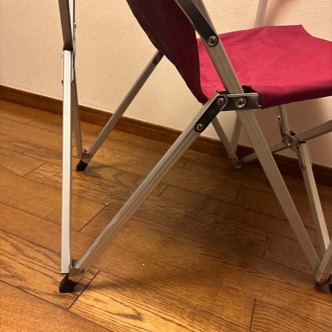 OGAWA 折りたたみチェア 赤 ✨