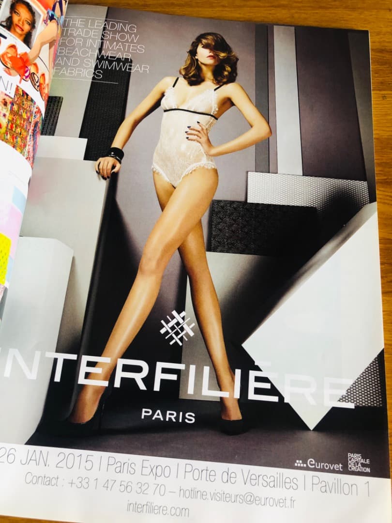 Intima defile 2014 下着専門誌 世界のランジェリー