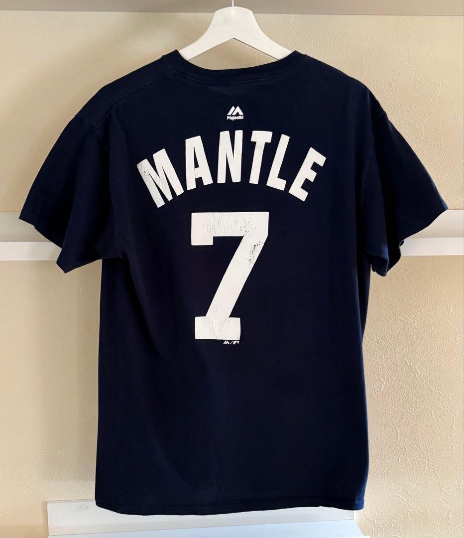 MLB NYY#7 Majestic マジェスティックヤンキースTシャツM