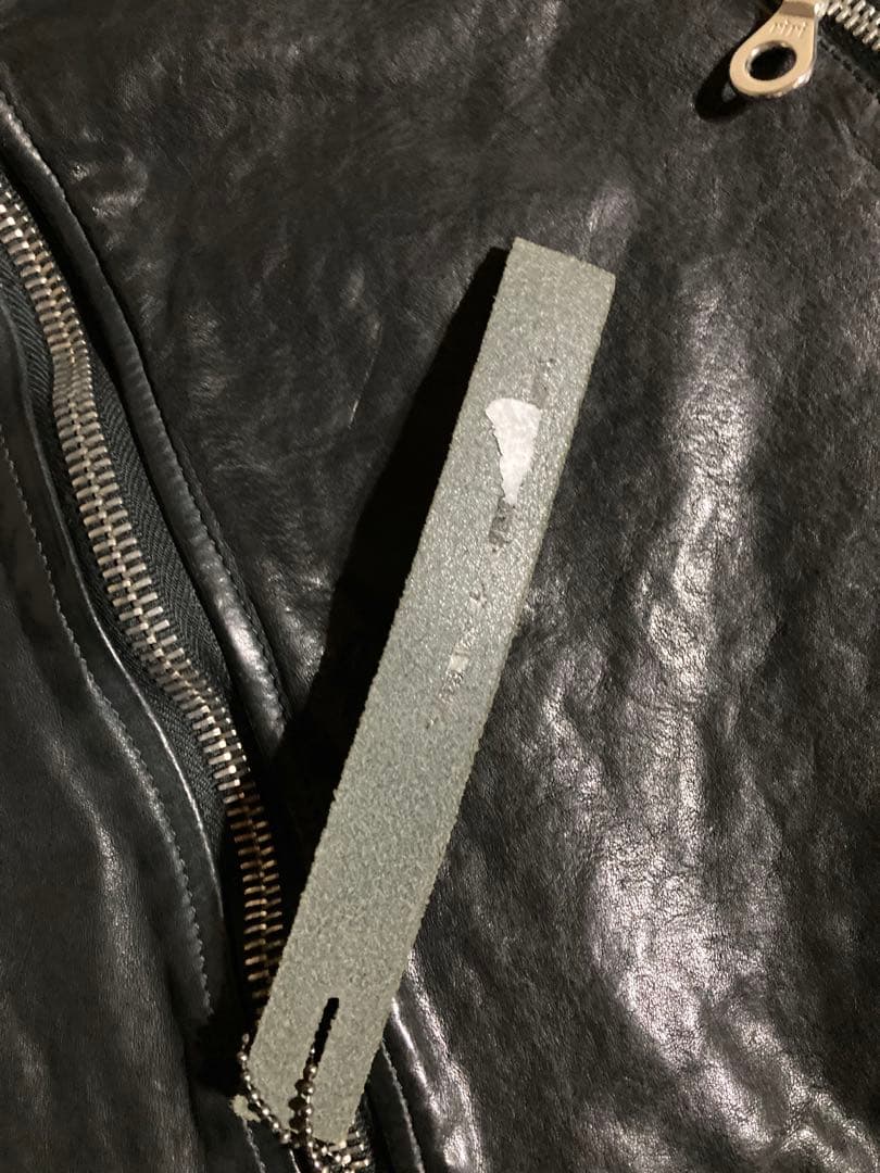 バックラッシュ　イタリアンダブルショルダー　ダブルライダース　M.BLK