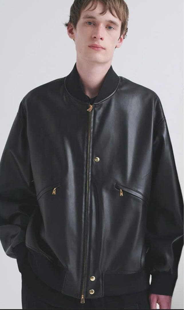 ジャケット・アウター CULLNI Faux Leather MA-1