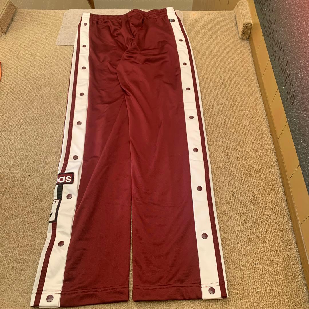 アディダス　アディブレイク サイドスナップ トラックパンツ エンジ