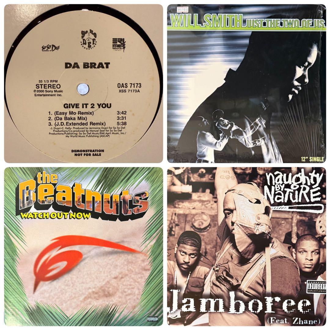 ほぼ90年代 HIPHOP R&B レコード74枚 まとめ売り 送料込み4枚追加