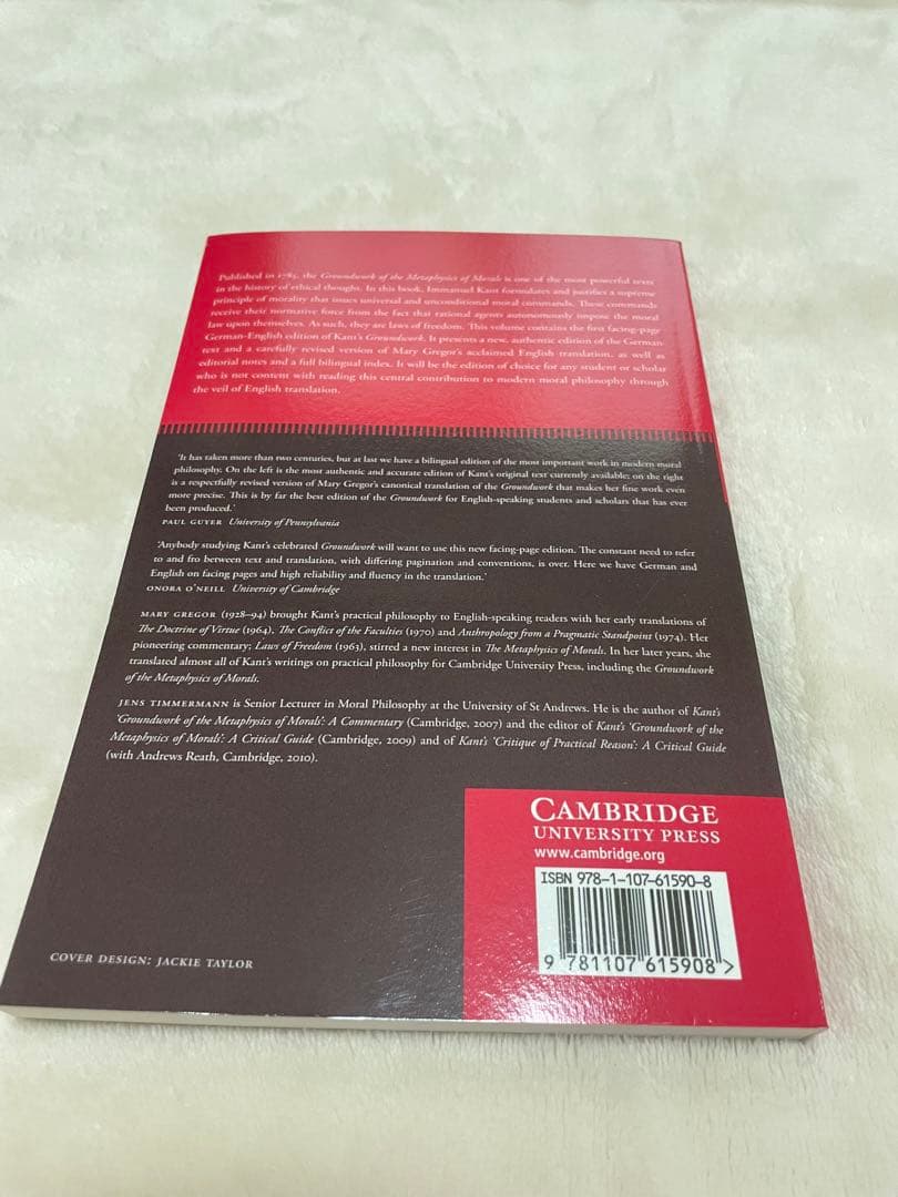 語学・辞書・学習参考書 Groundwork of the physics of Morals