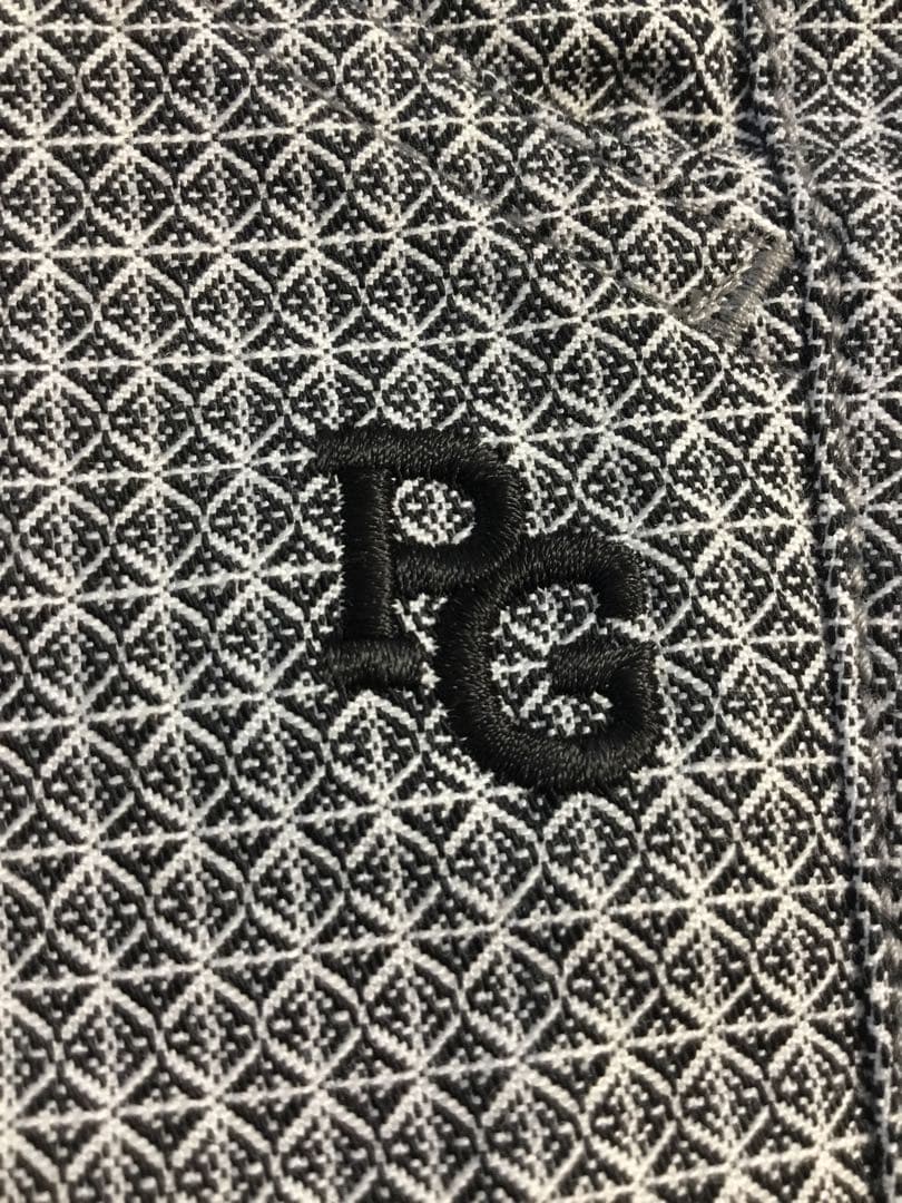 タグ付け☆ PEARLY GATES サイズ0 チェック柄パンツ グレー系