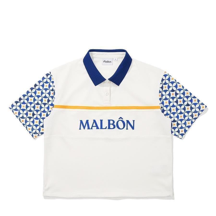 マルボンゴルフ 半袖 ポロシャツ Malbon Golf Tシャツ レディースS