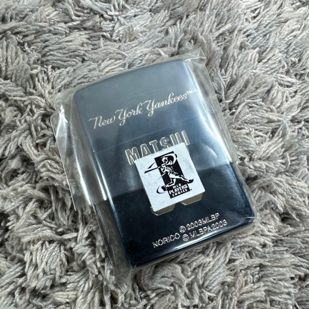 【未使用】 Zippo ジッポー NEW YORK Yankees MATSUI