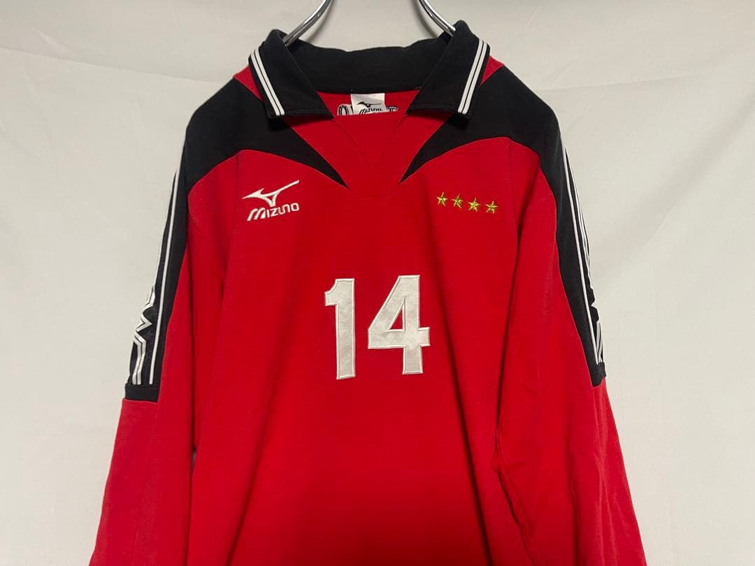 ★MIZUNO★東亜学園★高校★バレー★ユニフォーム★14番★部活★学生★O★