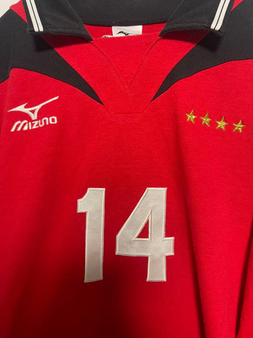 ★MIZUNO★東亜学園★高校★バレー★ユニフォーム★14番★部活★学生★O★