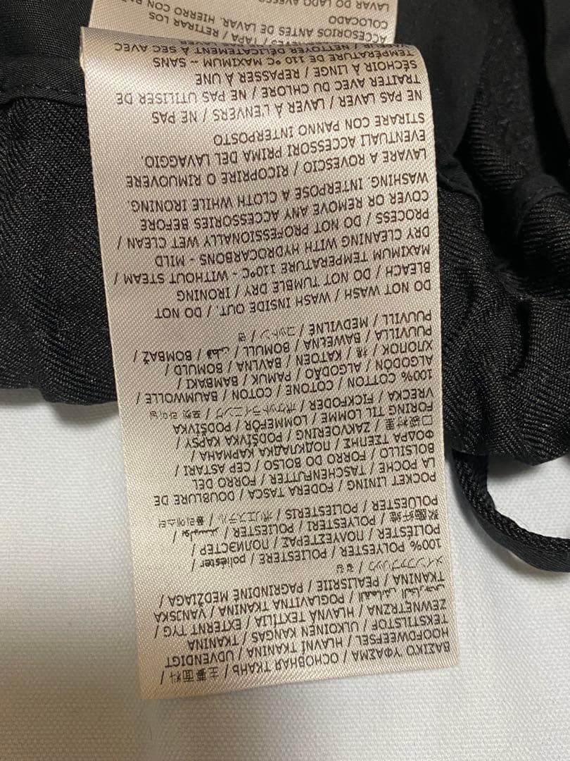 JILSANDER黒ゴムウエストテーパードスラックス美品？‼️