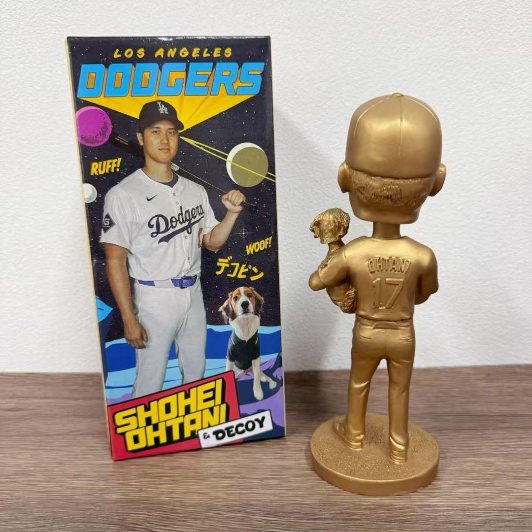 金色　大谷翔平　デコピン　バブルヘッド　来場者限定　スタジアム配布　ドジャース