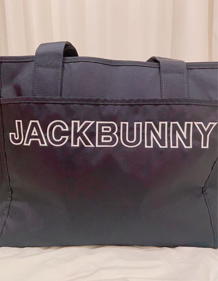 美品⭐︎ジャックバニー⭐︎トートバッグ⭐︎ユニセックス⭐︎ネイビー