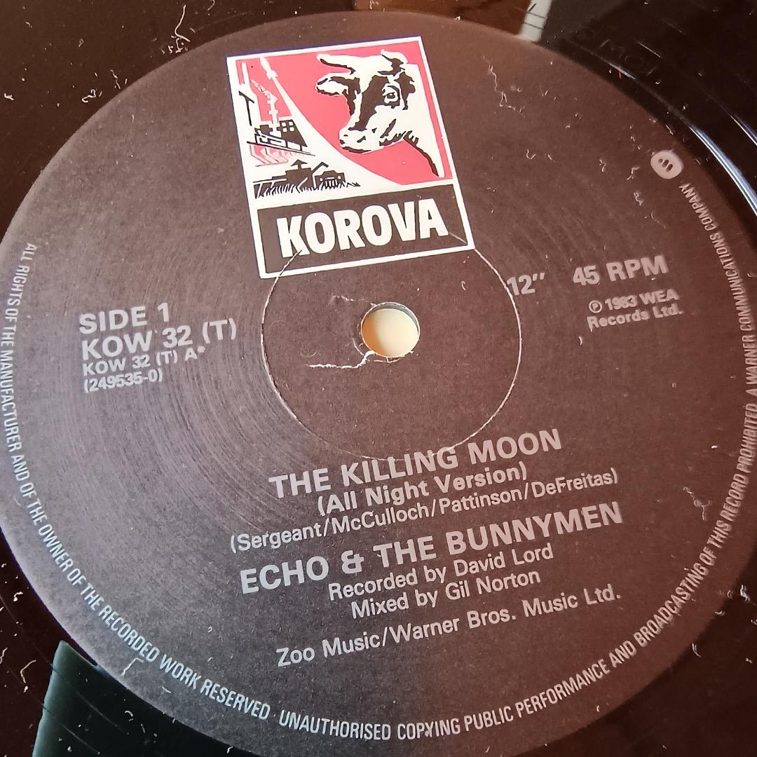 洋楽 THE KILLING MOON 12\" /ECHO&THE BUNNYMEN
