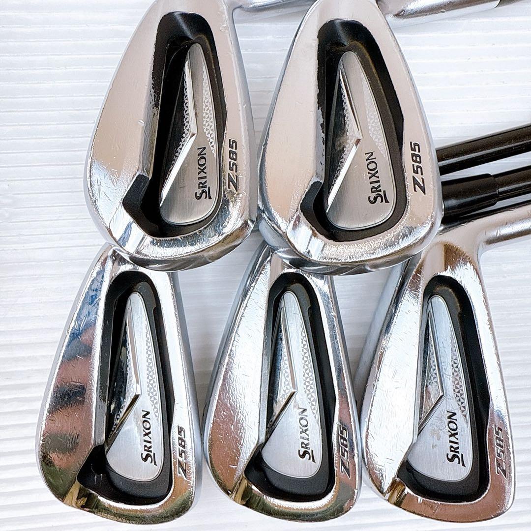 SRIXON　Z585　アイアンセット　5本　ツアーAD　AD-75（S）