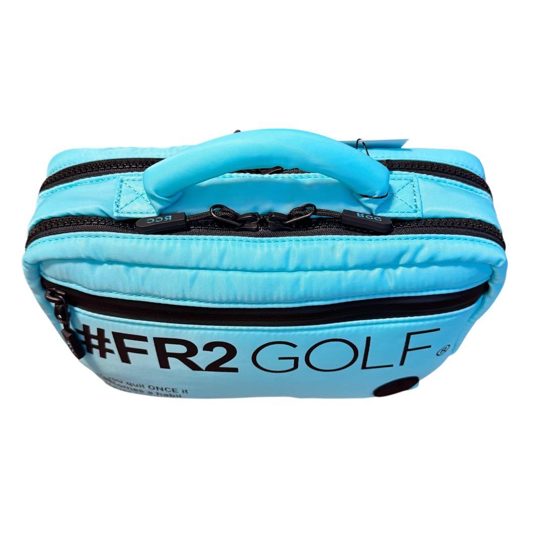 【沖縄店限定品】 #FR2GOLF カートバッグ ターコイズブルー タグ付