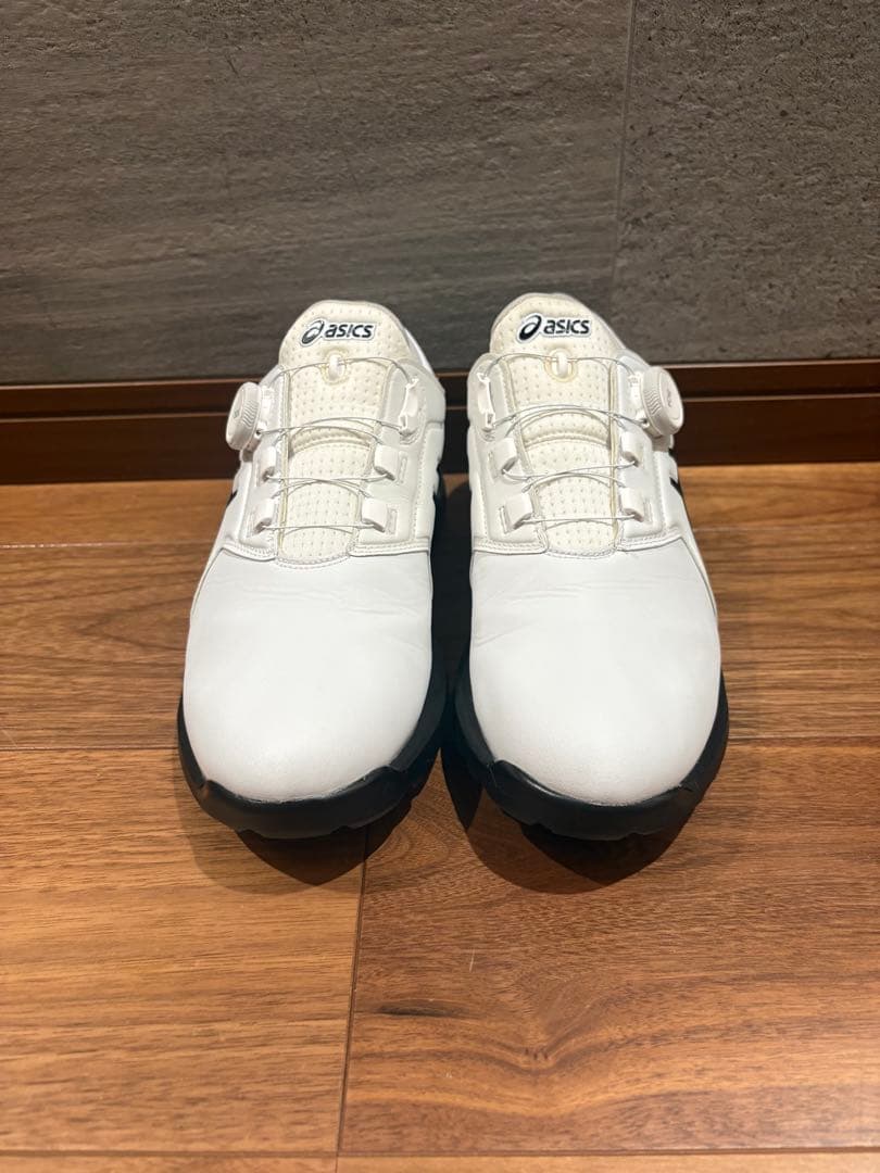 ASICS BOA 1111A229 100 ホワイト×ブラック25.5cm