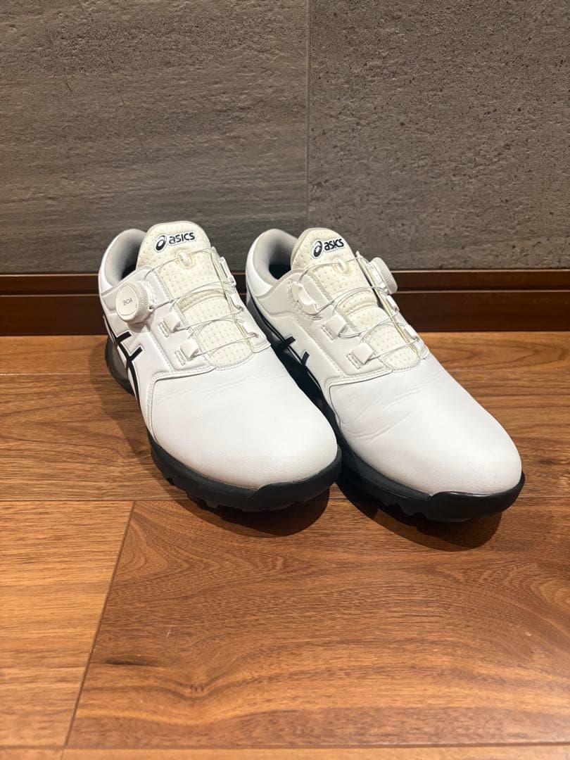 ASICS BOA 1111A229 100 ホワイト×ブラック25.5cm