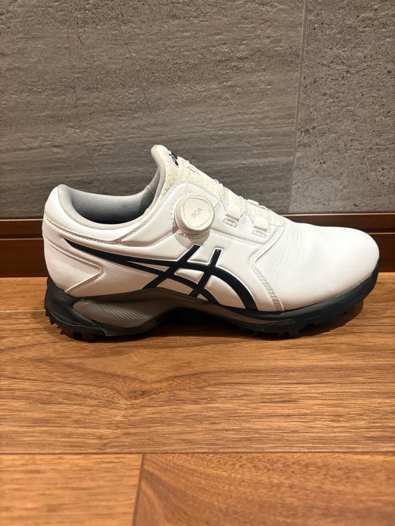 ASICS BOA 1111A229 100 ホワイト×ブラック25.5cm