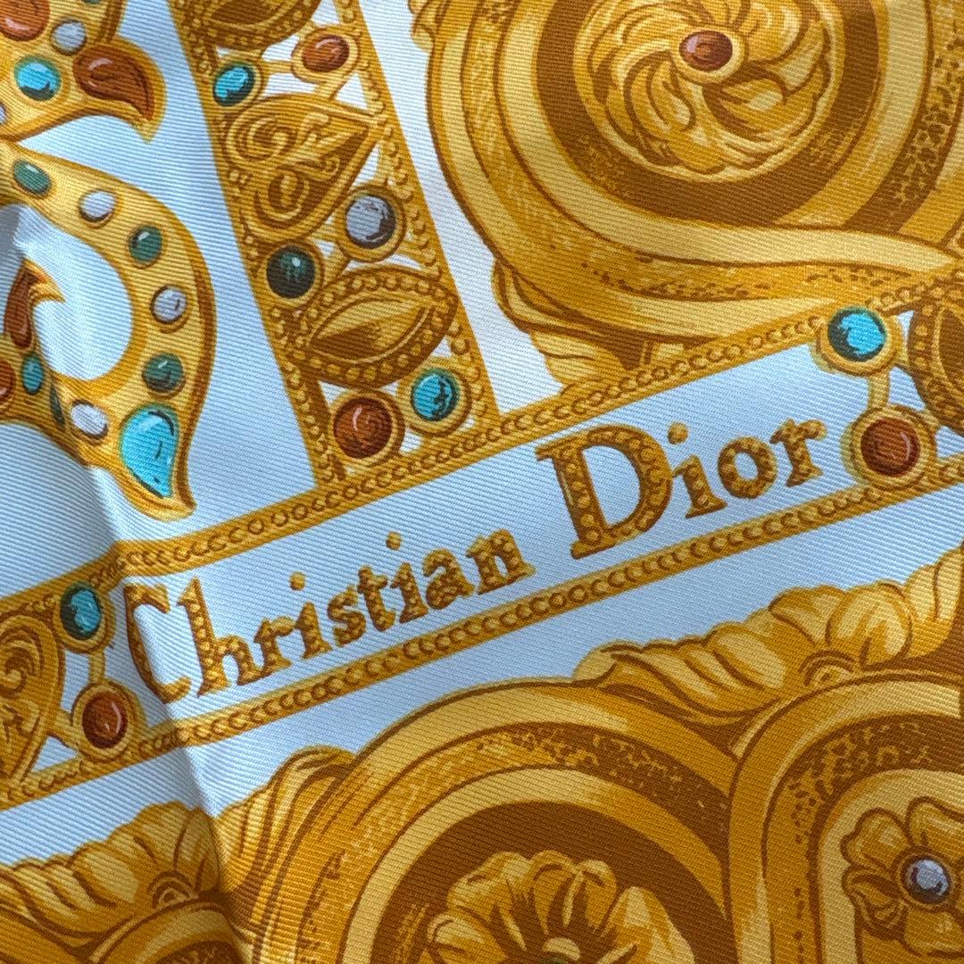 イタリア製　Christian Dior ミニスカーフ　クリスチャンディオール