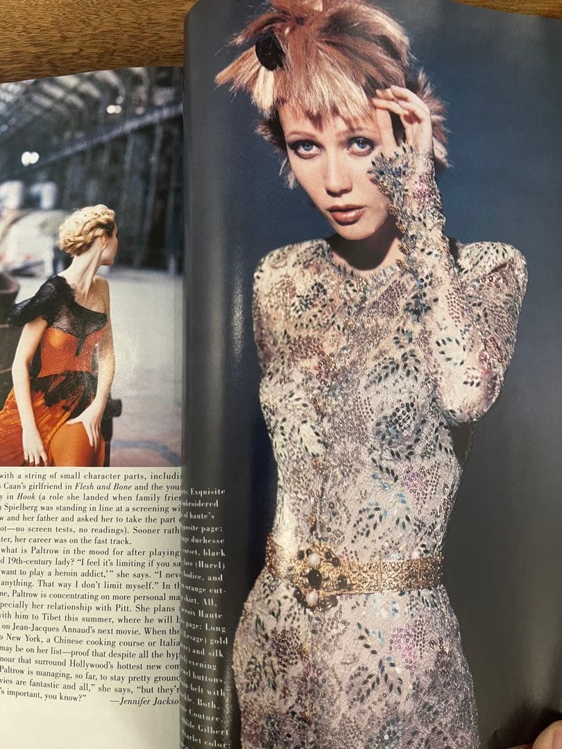 Harper’s Bazaar US 1998年4月号 シンディ・クロフォード