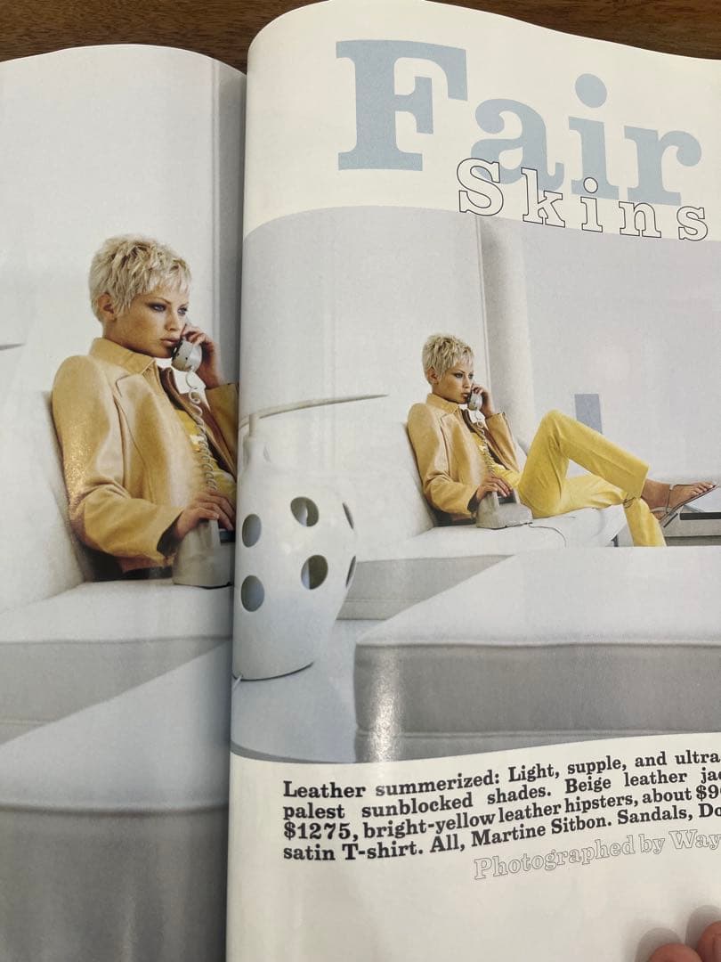 Harper’s Bazaar US 1998年4月号 シンディ・クロフォード