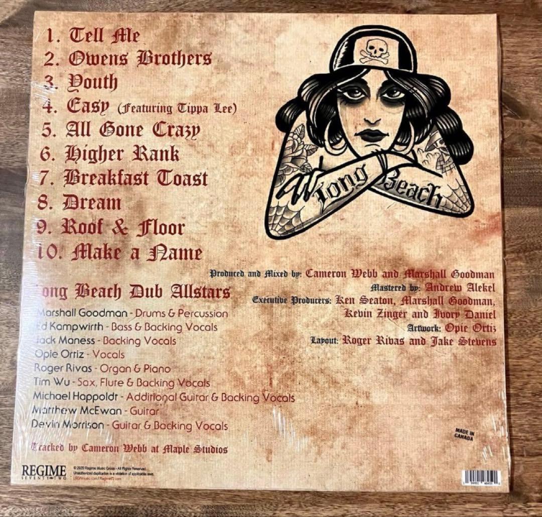 Long Beach Dub Allstars 新品未開封 LP盤