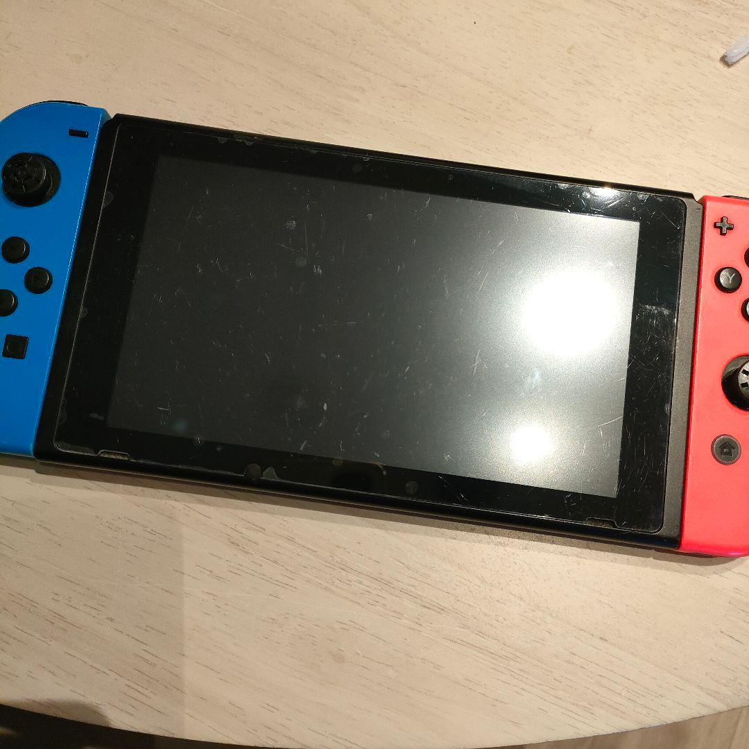 Nintendo Switch 青/赤 本体 充電器付き