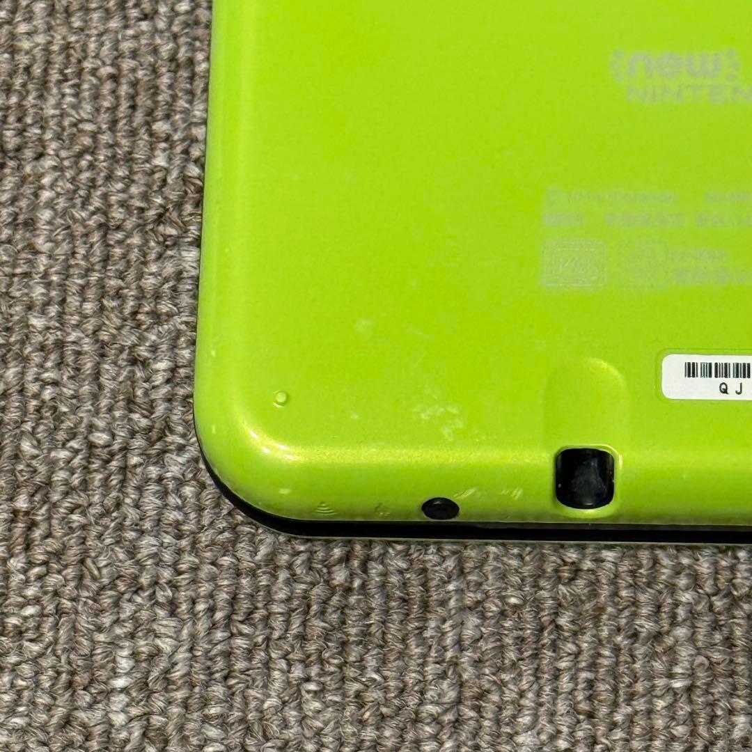 Newニンテンドー3DS LL ライム×ブラック 上IPS搭載