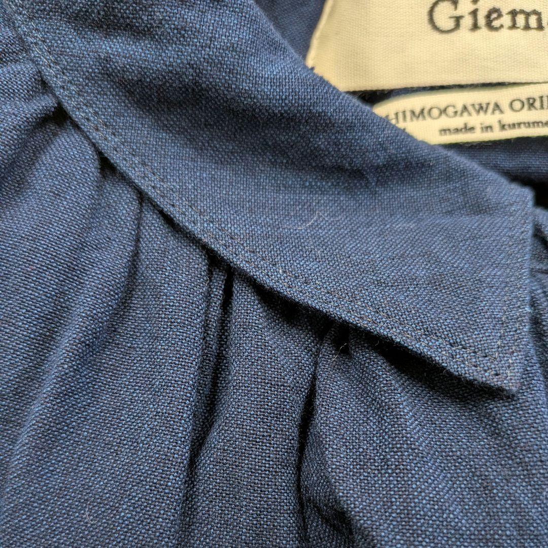 儀右衛門　久留米絣　Giemon ブラウス　新品タグ付き