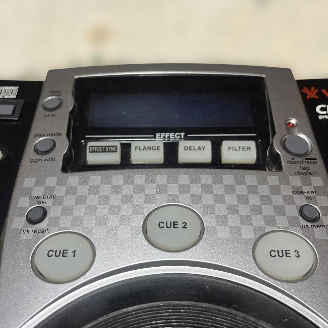 Vestax CDX-05 デジタル表示 CDJ ループ/エフェクト/キュー機能