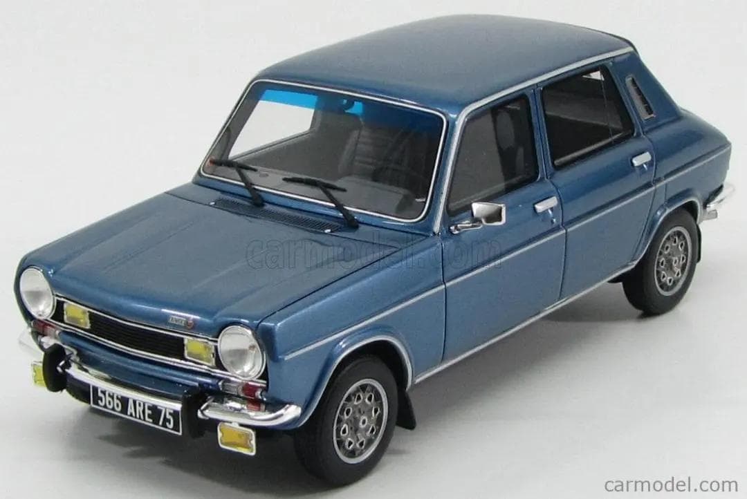 OTTO mobile SIMCA 1100 Ti Bleu ミニカー 1/18