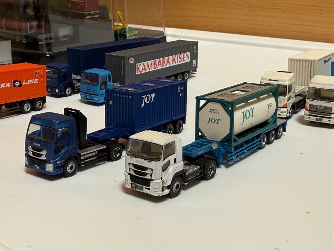 ザ•トレーラーコレクション　コンテナ車１０台セット