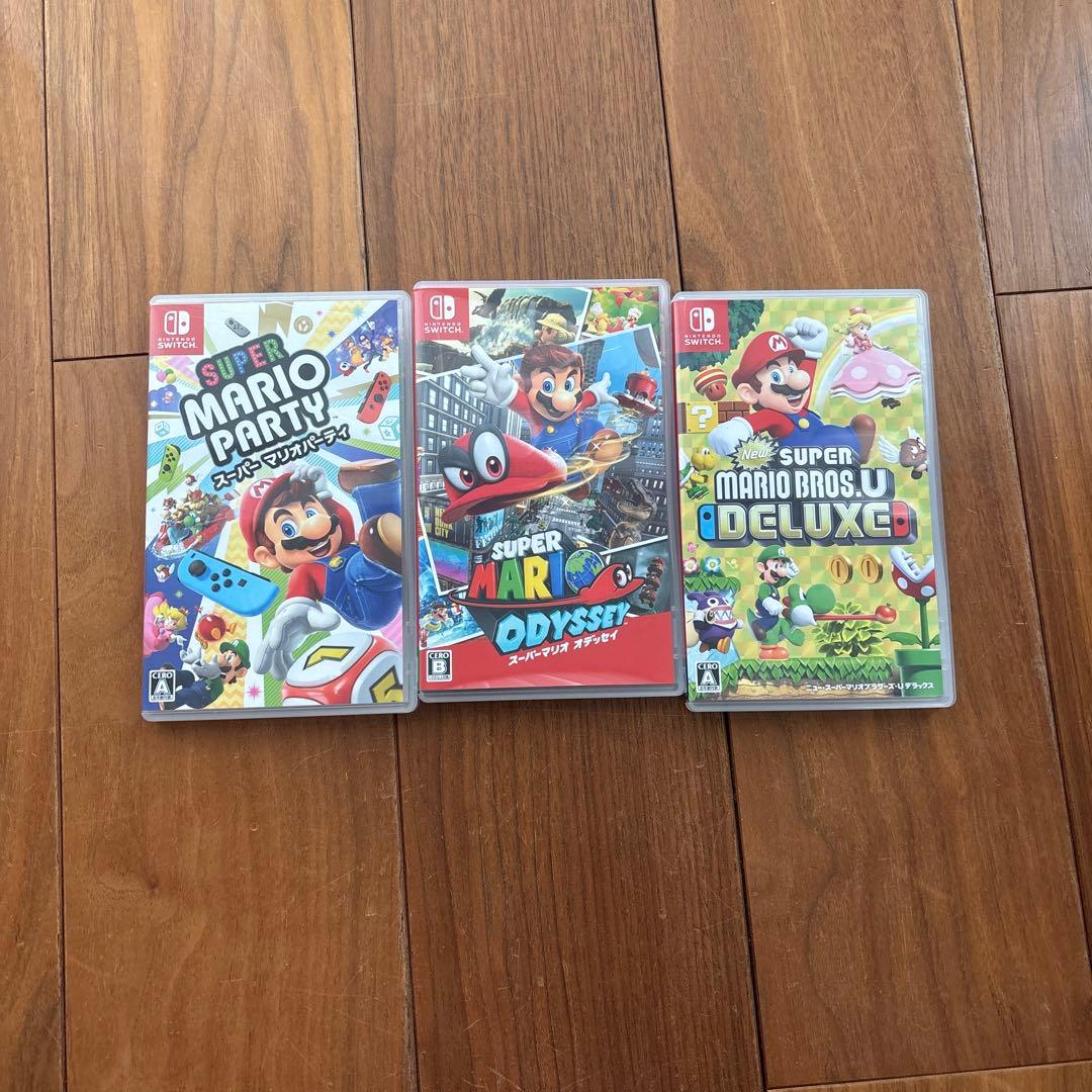 マリオのカセット3点セット