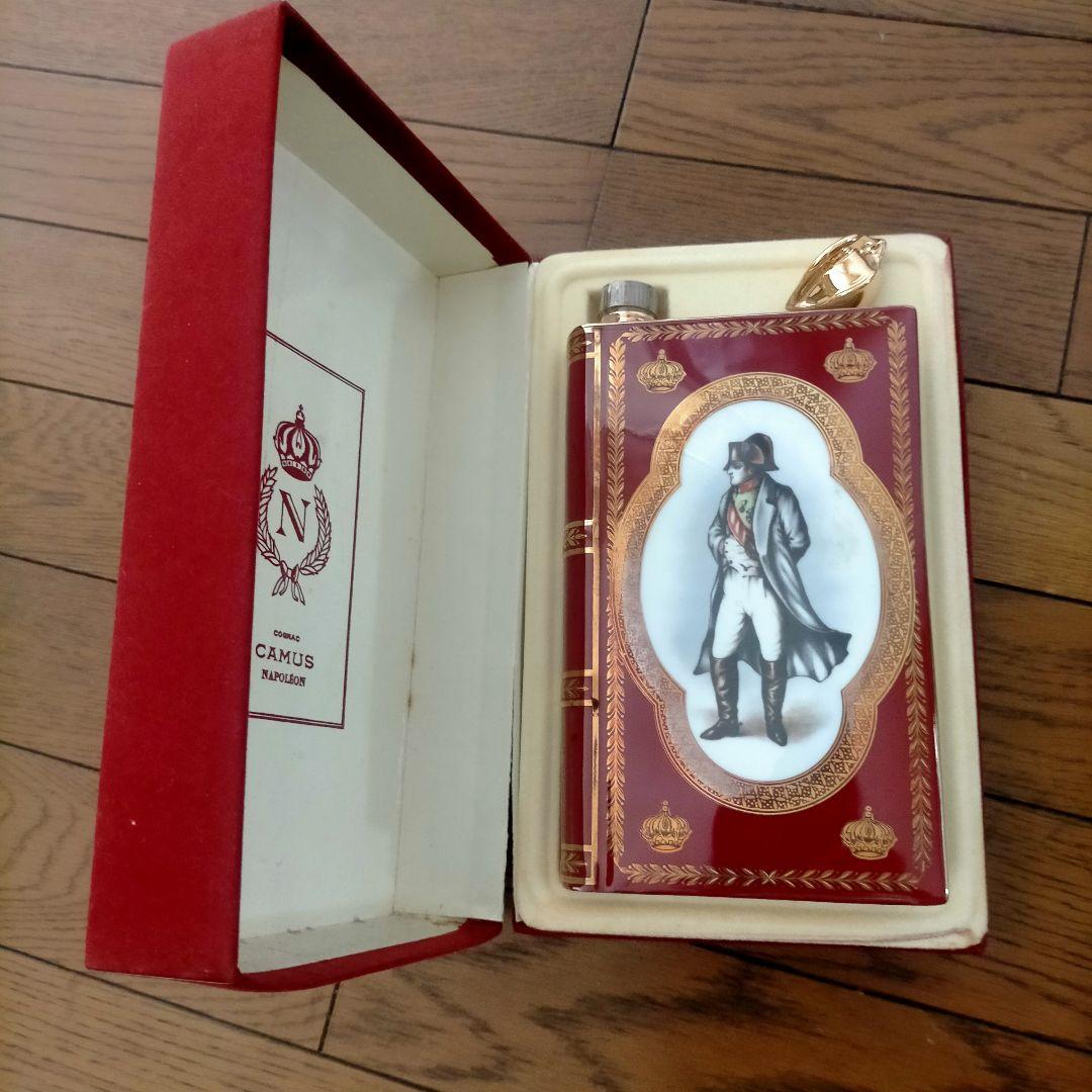 【古酒未開封】カミュ ナポレオン ブック 赤陶器