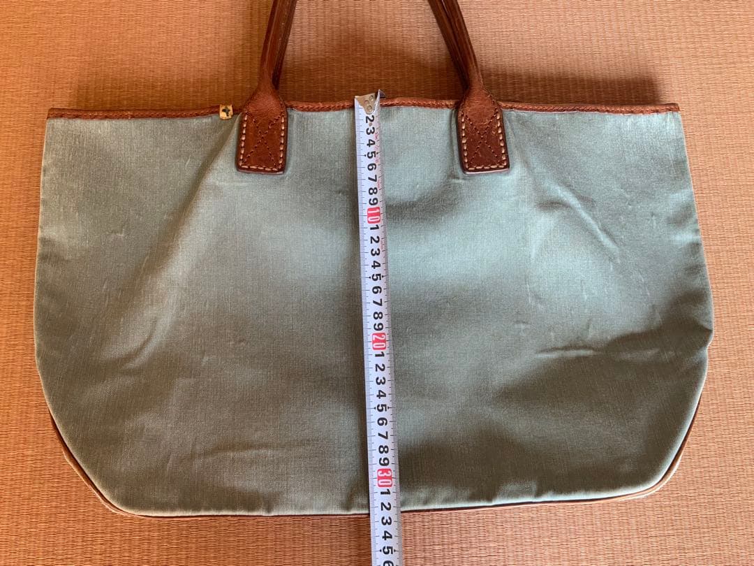 visvim トートバッグ グリーン　r Tote L