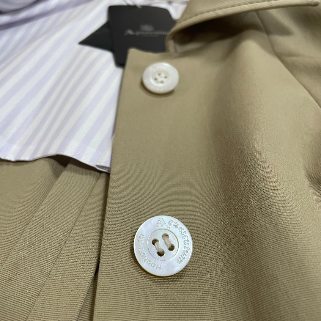 新品 アクアスキュータム Aquascutum アウター 11 日本製 春