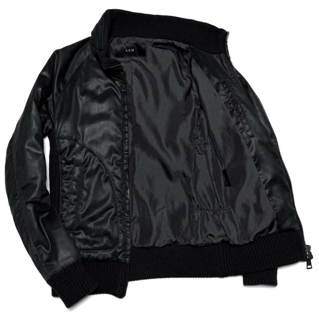 定価10万 AKM NUBUCK PADDING スタンドトラックジャケット M
