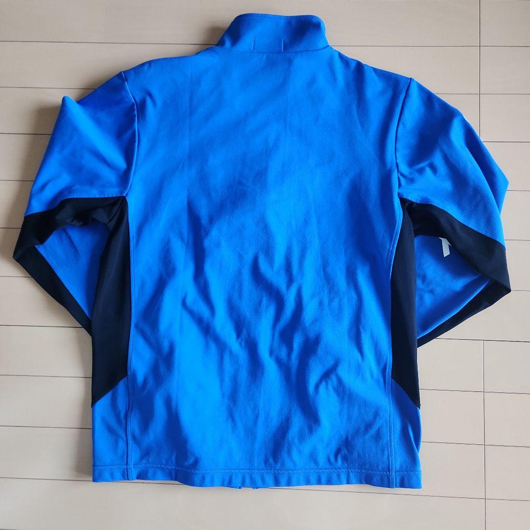 YONEX フルジップジャケット M 青