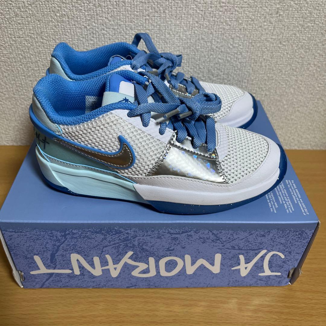 新品 NIKE JA1 SE GS BLUE 20.5cm