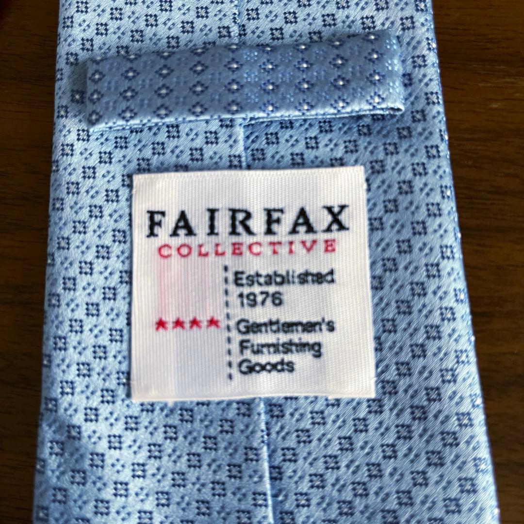 【FAIRFAX】ネクタイ 最上級レーベル イタリア生地 素敵なお色です