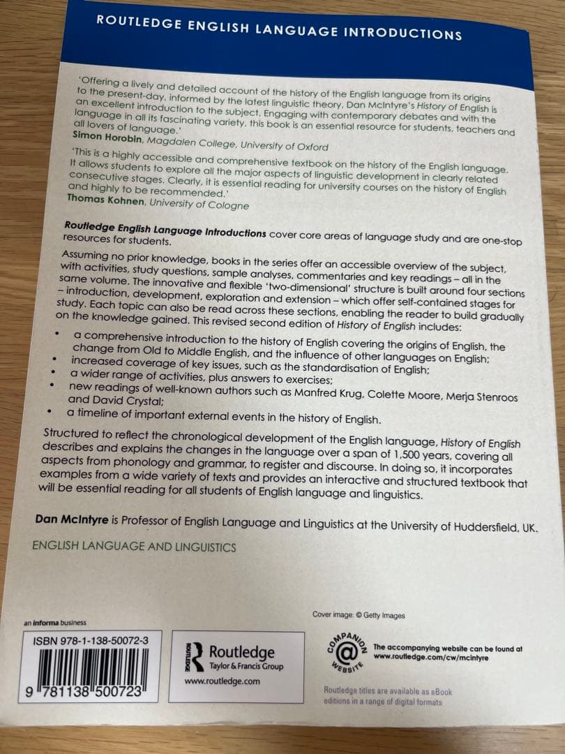 語学・辞書・学習参考書 History of English: A Resource Book for