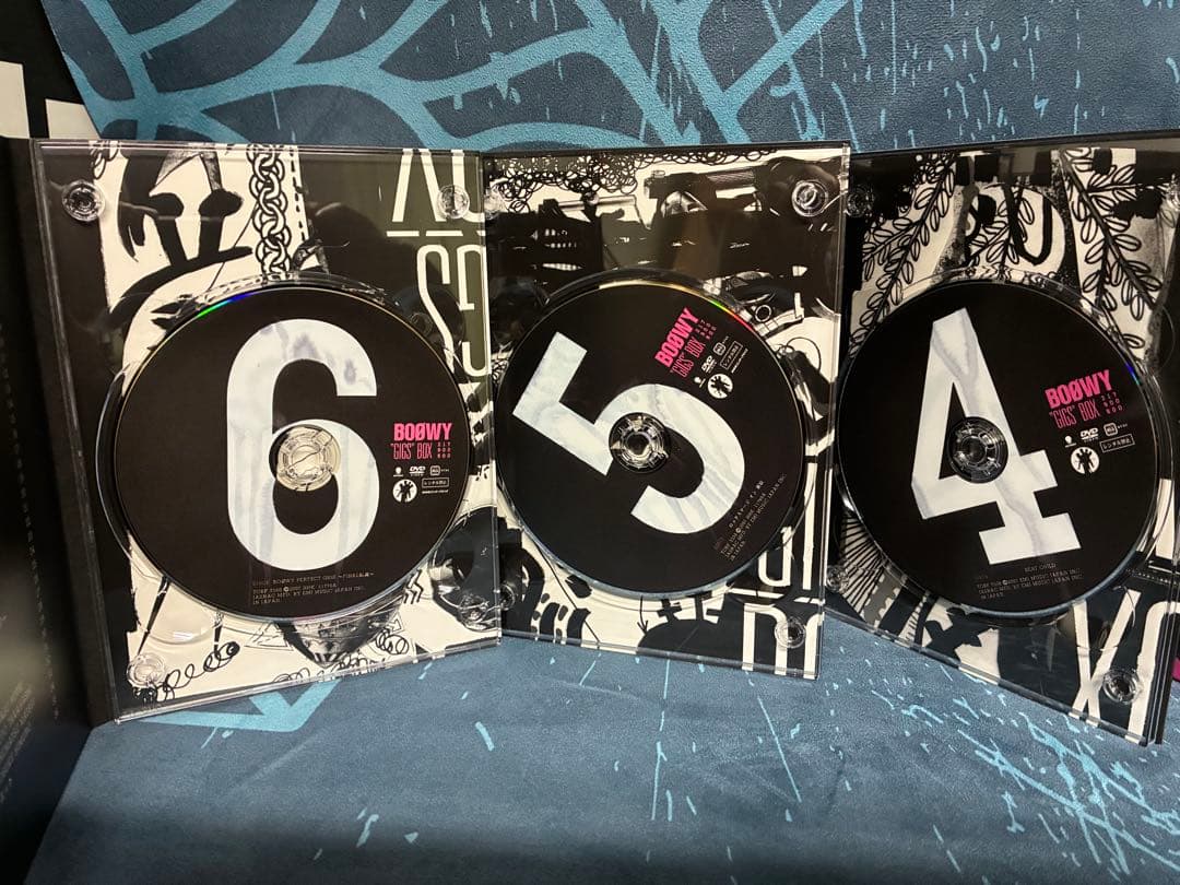 BOØWY GIGS BOX 8枚 DVDセット