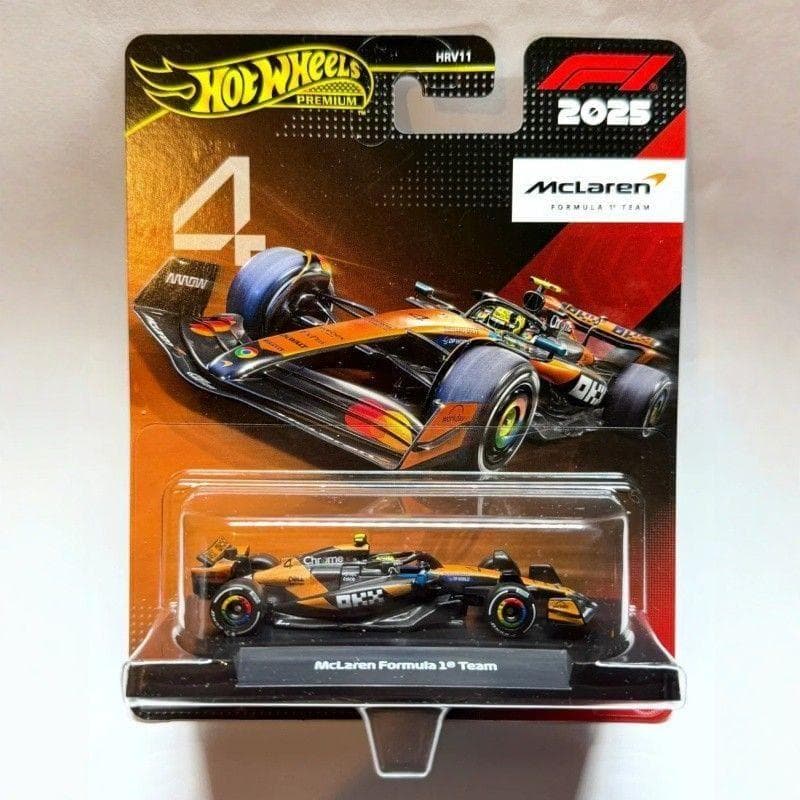 ホットウィール プレミアムレースアソート 2025 F1 5台コンプセット